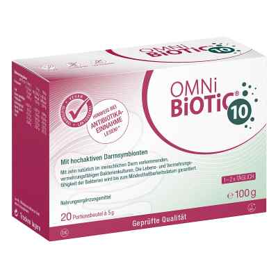 Omni Biotic 10 Pulver 20X5 g von INSTITUT ALLERGOSAN Deutschland PZN 13584824