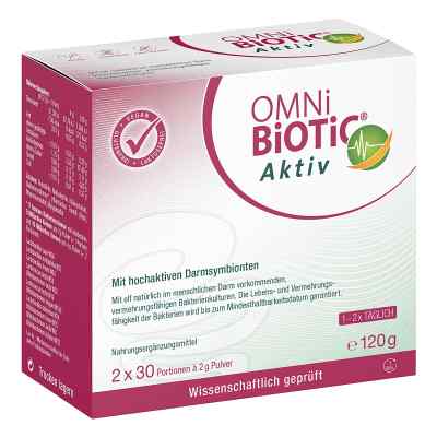 OMNi BiOTiC Aktiv - im Alter 2X60 g von INSTITUT ALLERGOSAN Deutschland (privat) GmbH PZN 14168832