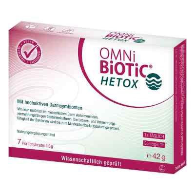 OMNi-BiOTiC® Hetox Pulver Beutel 7X6 g von INSTITUT ALLERGOSAN Deutschland  PZN 18364211
