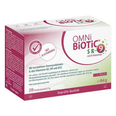 OMNi-BiOTiC Sr-9 mit B-vitaminen Beutel a 3g 28X3 g von INSTITUT ALLERGOSAN Deutschland  PZN 16487346