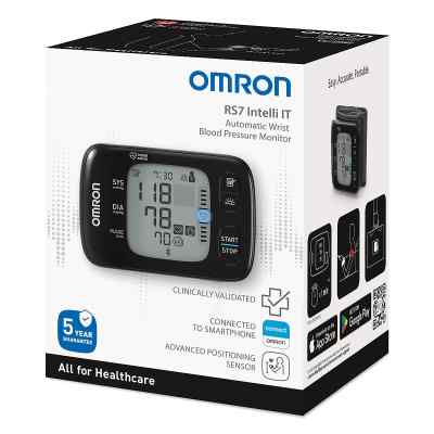 Omron RS7 Intelli IT Handgelenk-Blutdruckmessgerät