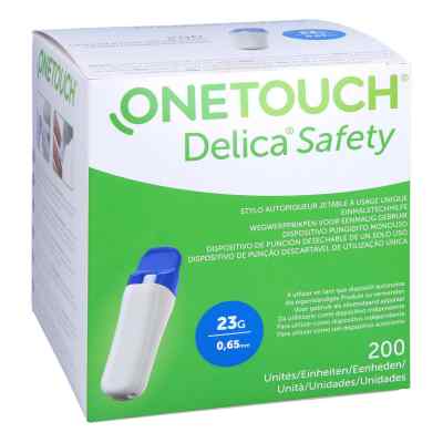 One Touch Delica Safety Einmalstechhilfe 23 G 200 stk von LifeScan Deutschland GmbH PZN 17150264