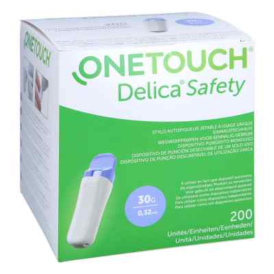 One Touch Delica Safety Einmalstechhilfe 30 G 200 stk von LifeScan Deutschland GmbH PZN 16971361