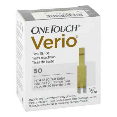 One Touch Verio Teststreifen 50 stk von Medi-Spezial GmbH PZN 09673309