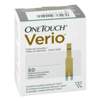 One Touch Verio Teststreifen 50 stk von Diaprax GmbH PZN 09739103