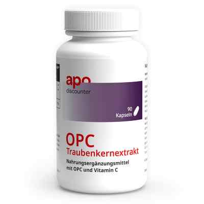 OPC Traubenkernextrakt Kapseln mit Vitamin C von apodiscounter
