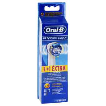 Oral B Aufsteckbürsten Precision Clean 7er+1 8 stk von Procter & Gamble GmbH PZN 00241531
