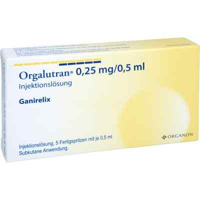 Orgalutran 0,25 mg/0,5 ml iniecto -lsg.i.e.fertigspr. 5X1 stk von ACA Müller/ADAG Pharma AG PZN 14160894