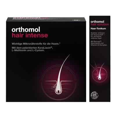 Orthomol Hair Solution Tonikum + Orthomol Hair Intense Kapseln 1 Set von Orthomol pharmazeutische PZN 08106026