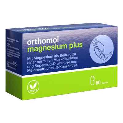 Orthomol Magnesium Plus Kapseln 60er-Packung 60 stk von Orthomol pharmazeutische Vertrie PZN 12502505