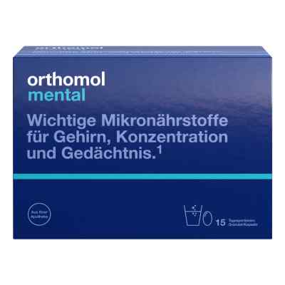 Orthomol Mental Granulat/Kapseln 15er-Packung 1 Pck von Orthomol pharmazeutische Vertrie PZN 10551706