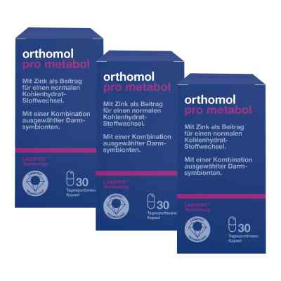 Orthomol Pro metabol - 3 Monatskur 3x30 stk von Orthomol pharmazeutische PZN 08102407