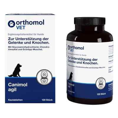 Orthomol Vet Canimol Agil Kautabletten für Hunde 120 stk von Orthomol pharmazeutische Vertrie PZN 18723153