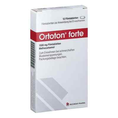 Ortoton® Forte 1500 Mg Filmtabletten 12 stk von Recordati Pharma GmbH PZN 18135120