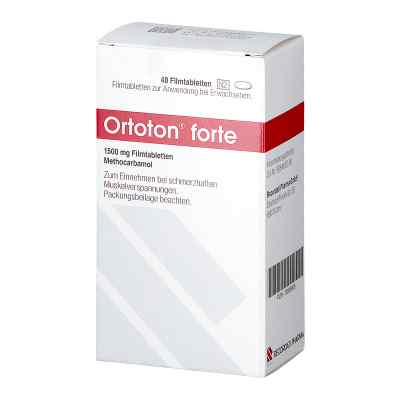 Ortoton forte 1500 mg Filmtabletten