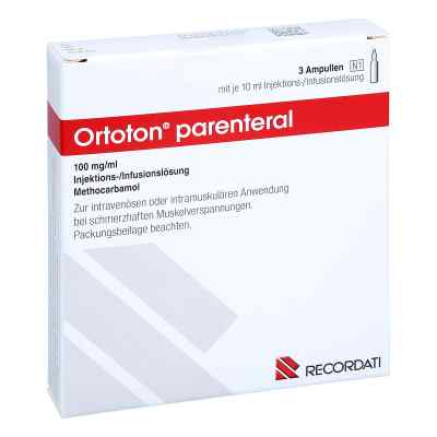 Ortoton Parenteral 100 Mg/ml iniecto /inf.-l. Ampullen 10ml