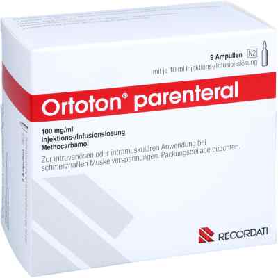 Ortoton Parenteral 100 Mg/ml iniecto /inf.-l. Ampullen 10ml