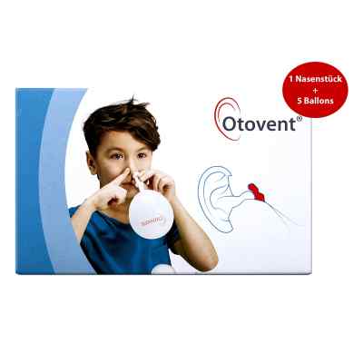 Otovent System 1 Nasenstück+5 Luftmembrane