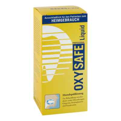 Oxysafe Liquid Prof.mundspülung Zahnarzt Version 250 ml von Hager Pharma GmbH PZN 13169700