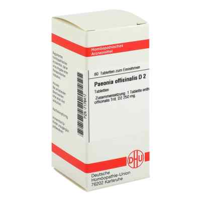 Paeonia Officin. D2 Tabletten 80 stk von DHU-Arzneimittel GmbH & Co. KG PZN 07176417
