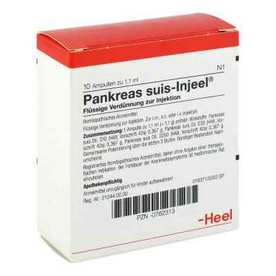 Pankreas Suis Injeel Ampullen 10 stk von Biologische Heilmittel Heel GmbH PZN 00762313