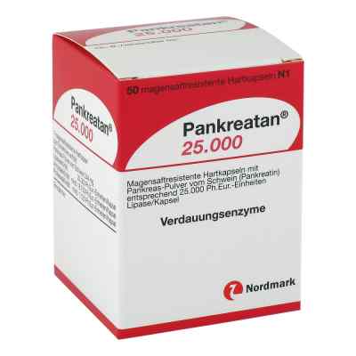 Pankreatan 25000 50 stk von NORDMARK Pharma GmbH PZN 06890029