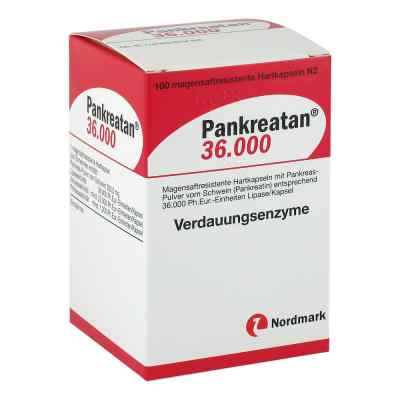 Pankreatan 36000 100 stk von NORDMARK Pharma GmbH PZN 07322132