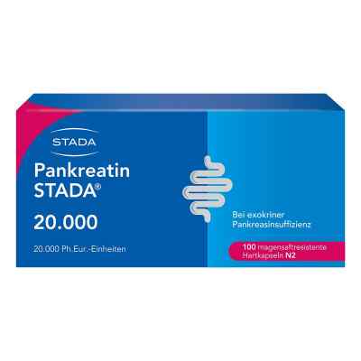 Pankreatin STADA 20.000 bei Verdauungsstörung 100 stk von STADA GmbH PZN 14307765