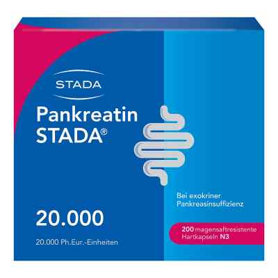 Pankreatin STADA 20.000 bei Verdauungsstörung 200 stk von STADA Consumer Health Deutschland GmbH PZN 14307771