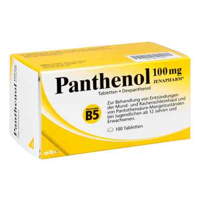 Panthenol Tabletten 100 mg Jenapharm