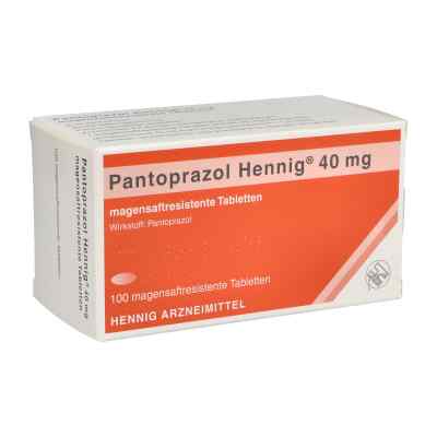 Pantoprazol Hennig 40mg 100 stk von Hennig Arzneimittel GmbH & Co. K PZN 09154911