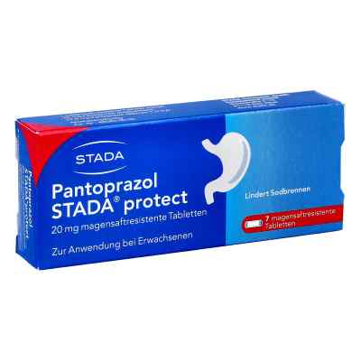 Pantoprazol STADA protect 20mg 7 stk von STADA GmbH PZN 06415601
