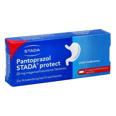 Pantoprazol STADA protect 20mg 7 stk von STADA GmbH PZN 06415601