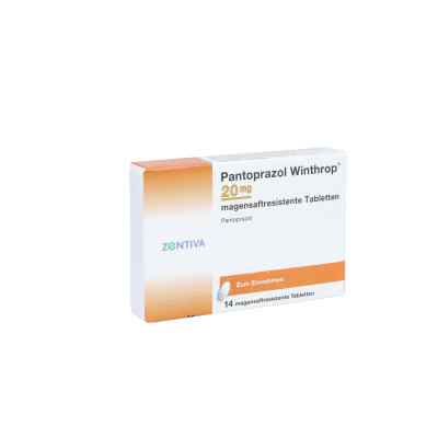 Pantoprazol Winthrop 20mg 14 stk von Zentiva Pharma GmbH PZN 00660506