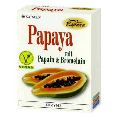 Papaya Kapseln 60 stk von Espara GmbH PZN 00251222