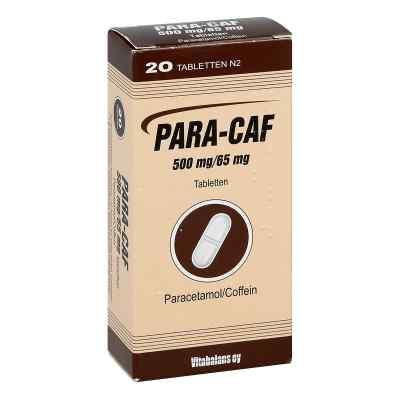 Para-Caf 500mg/65mg 20 stk von Blanco Pharma GmbH PZN 03073063