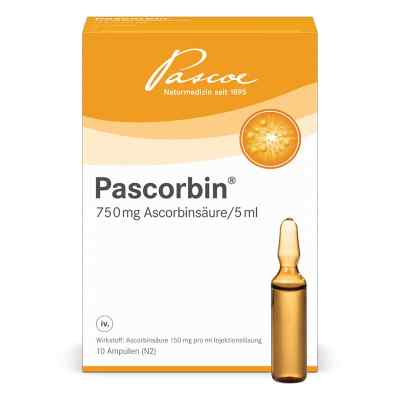 Pascorbin Injektionslösung 10X5 ml von Pascoe pharmazeutische Präparate PZN 00150343