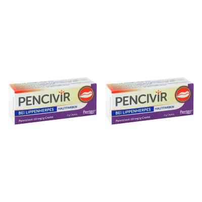 Pencivir Bei Lippenherpes Creme Hautfarben 1% 2x2 g von Perrigo Deutschland GmbH PZN 08105128