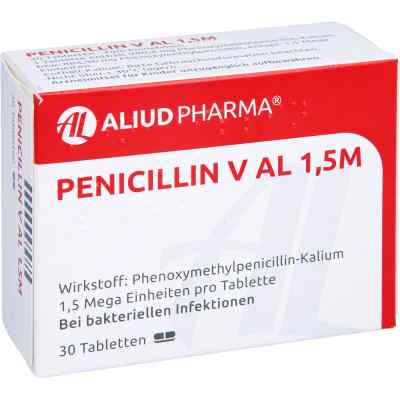 Penicillin V AL 1,5 M 30 stk von ALIUD Pharma GmbH PZN 04900893