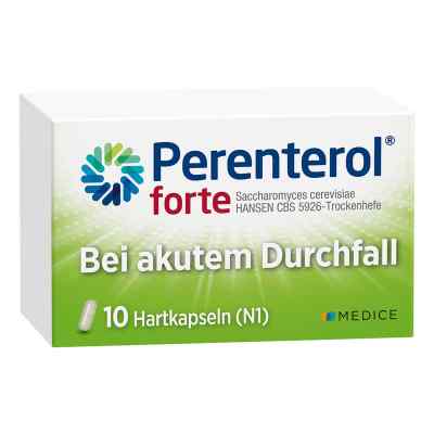 Perenterol forte bei akutem Durchfall  10 stk von MEDICE Arzneimittel Pütter GmbH&Co.KG PZN 04796852