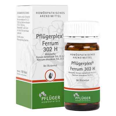Pflügerplex Ferrum 302 H Tabletten 100 stk von Homöopathisches Laboratorium Alexander Pflüger Gmb PZN 02913029