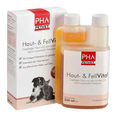 Pha Haut- und Fellvital für Hunde flüssig 250 ml von PetVet GmbH PZN 08869068