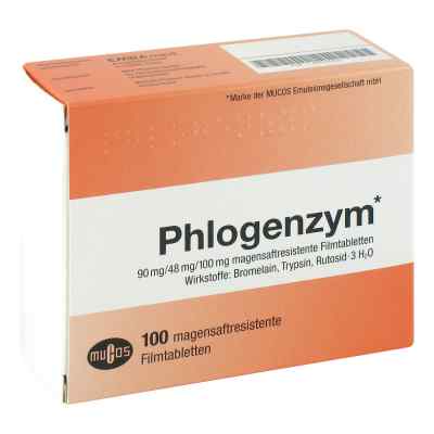 Phlogenzym Filmtabletten 100 stk von EMRA-MED Arzneimittel GmbH PZN 09544227