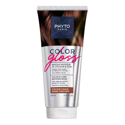 Phyto Color Gloss Maske & Pflege Warm Chestnut