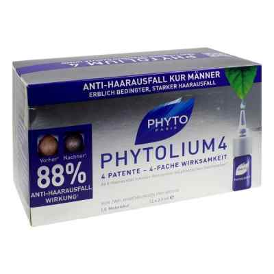 Phyto Phytolium 4 Kur Anti-haarausfall Männer 12X3.5 ml von Laboratoire Native Deutschland GmbH PZN 04539606