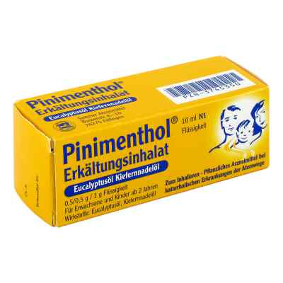 Pinimenthol Erkält.inhalat Eucal.-/kiefernadelöl 10 ml von Dr.Willmar Schwabe GmbH & Co.KG PZN 03745350