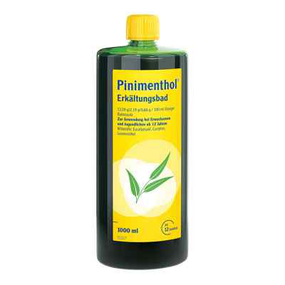 Pinimenthol Erkältungsbad ab 12 Jahre 1000 ml von Dr.Willmar Schwabe GmbH & Co.KG PZN 13515272
