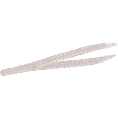 Pinzette Einmal steril Kunststoff 12,5 cm 10 stk von Careliv Produkte OHG PZN 10082890