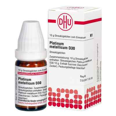 Platinum Met. D30 Globuli 10 g von DHU-Arzneimittel GmbH & Co. KG PZN 02929378