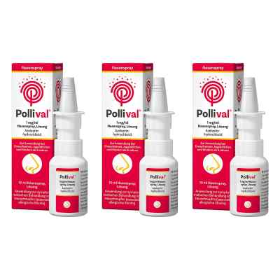Pollival 1 Mg/ml Nasenspray Lösung 3x10 ml online kaufen